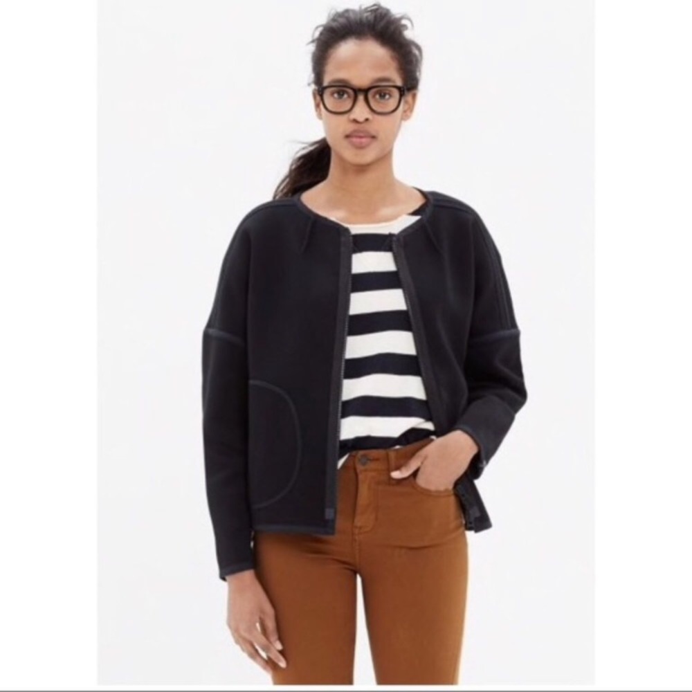 Madewell The Everywhere Jacket, Black, Size Small -- GREAT condition!